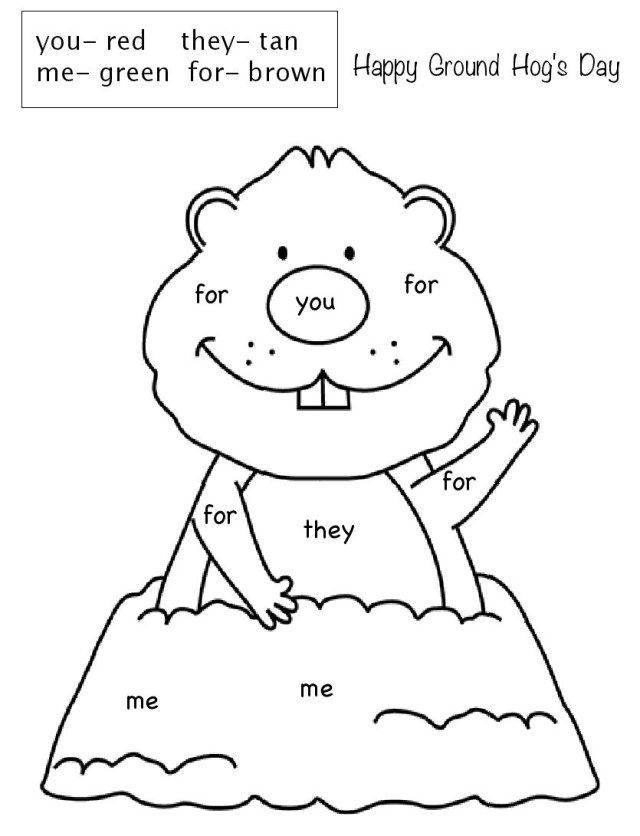 160 Groundhog Day Coloring Pages: Free Printables for a Fun Day 130