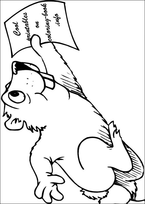 160 Groundhog Day Coloring Pages: Free Printables for a Fun Day 14