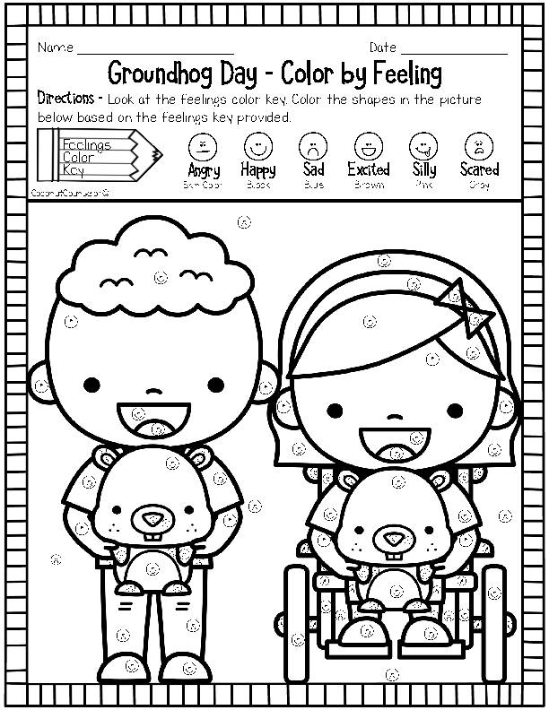 160 Groundhog Day Coloring Pages: Free Printables for a Fun Day 140