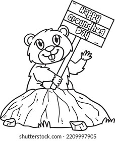 160 Groundhog Day Coloring Pages: Free Printables for a Fun Day 143