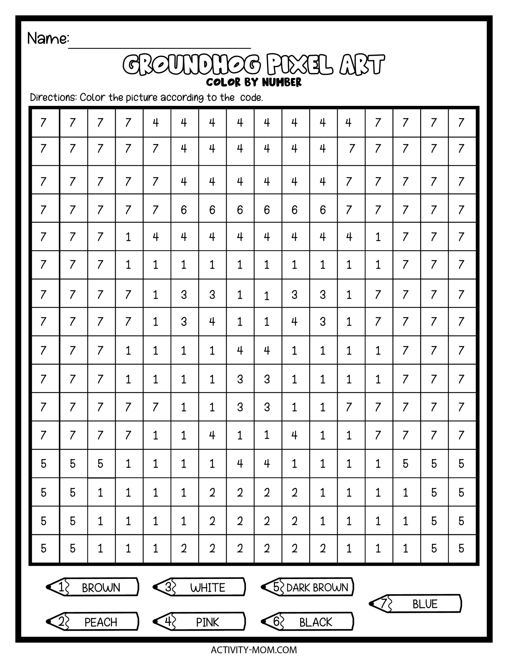 160 Groundhog Day Coloring Pages: Free Printables for a Fun Day 149