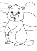 160 Groundhog Day Coloring Pages: Free Printables for a Fun Day 161