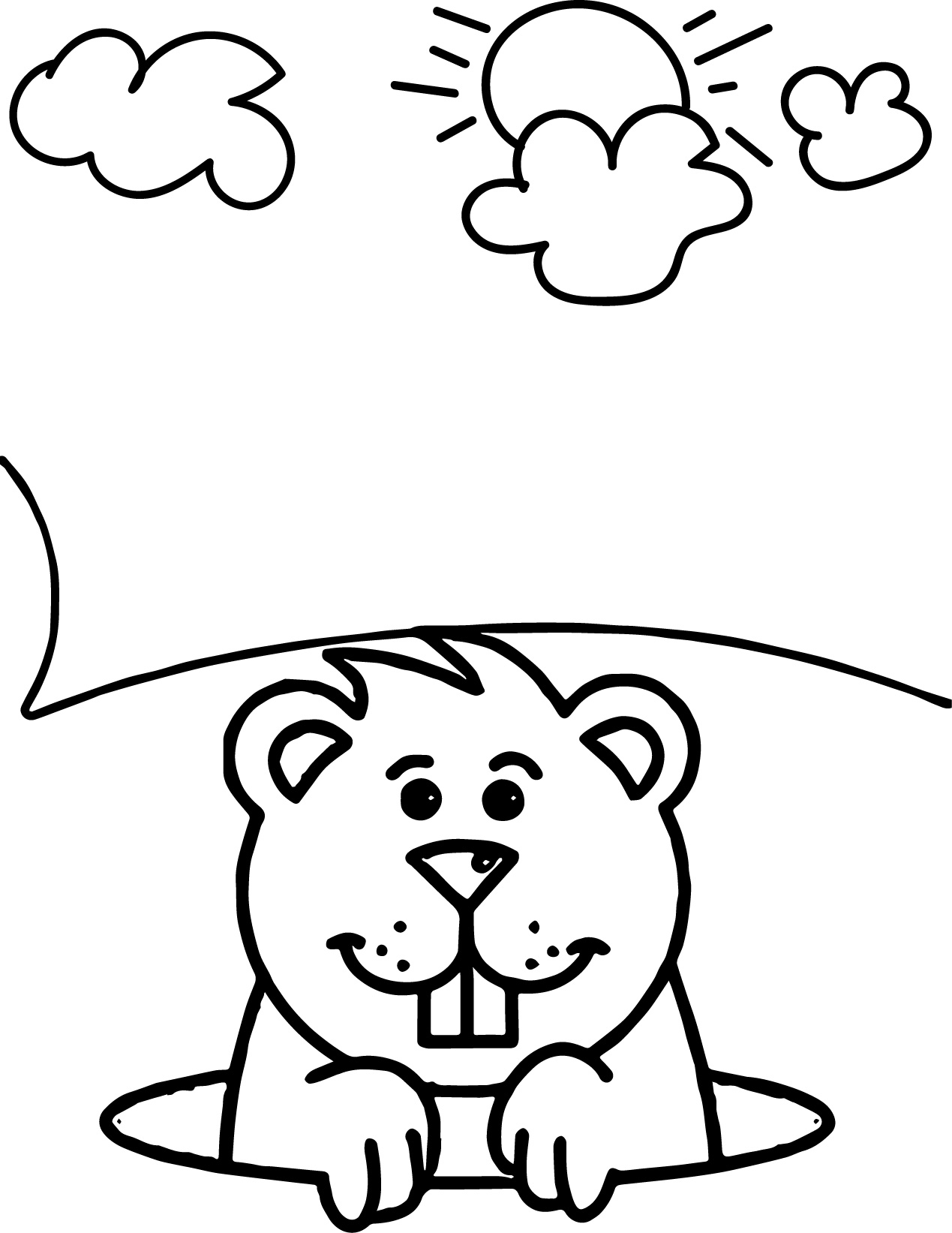 160 Groundhog Day Coloring Pages: Free Printables for a Fun Day 162