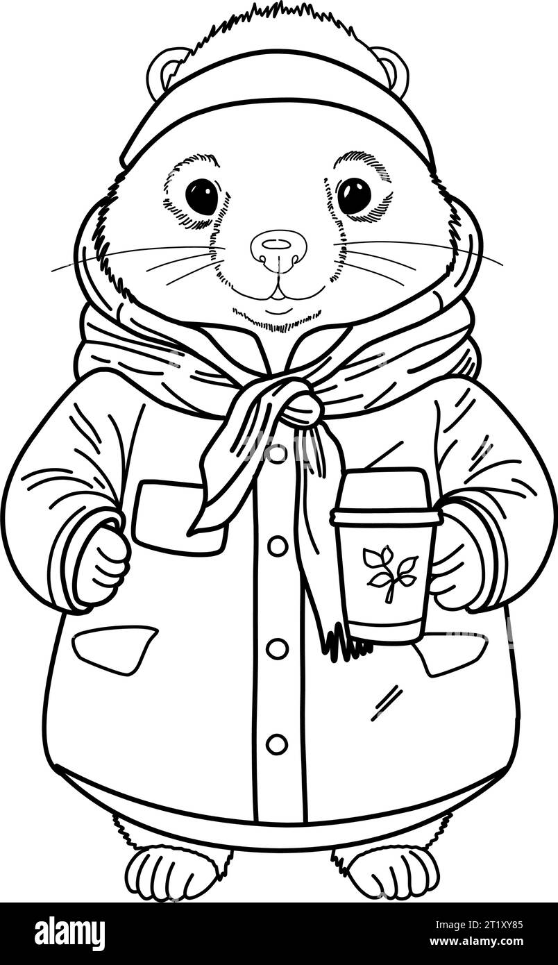 160 Groundhog Day Coloring Pages: Free Printables for a Fun Day 19