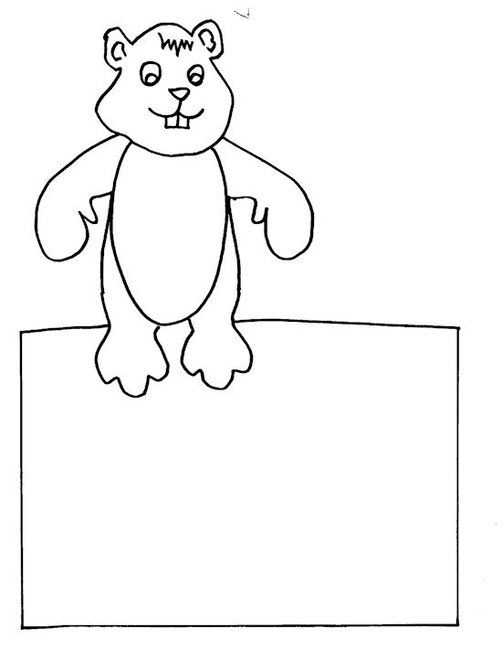 160 Groundhog Day Coloring Pages: Free Printables for a Fun Day 33