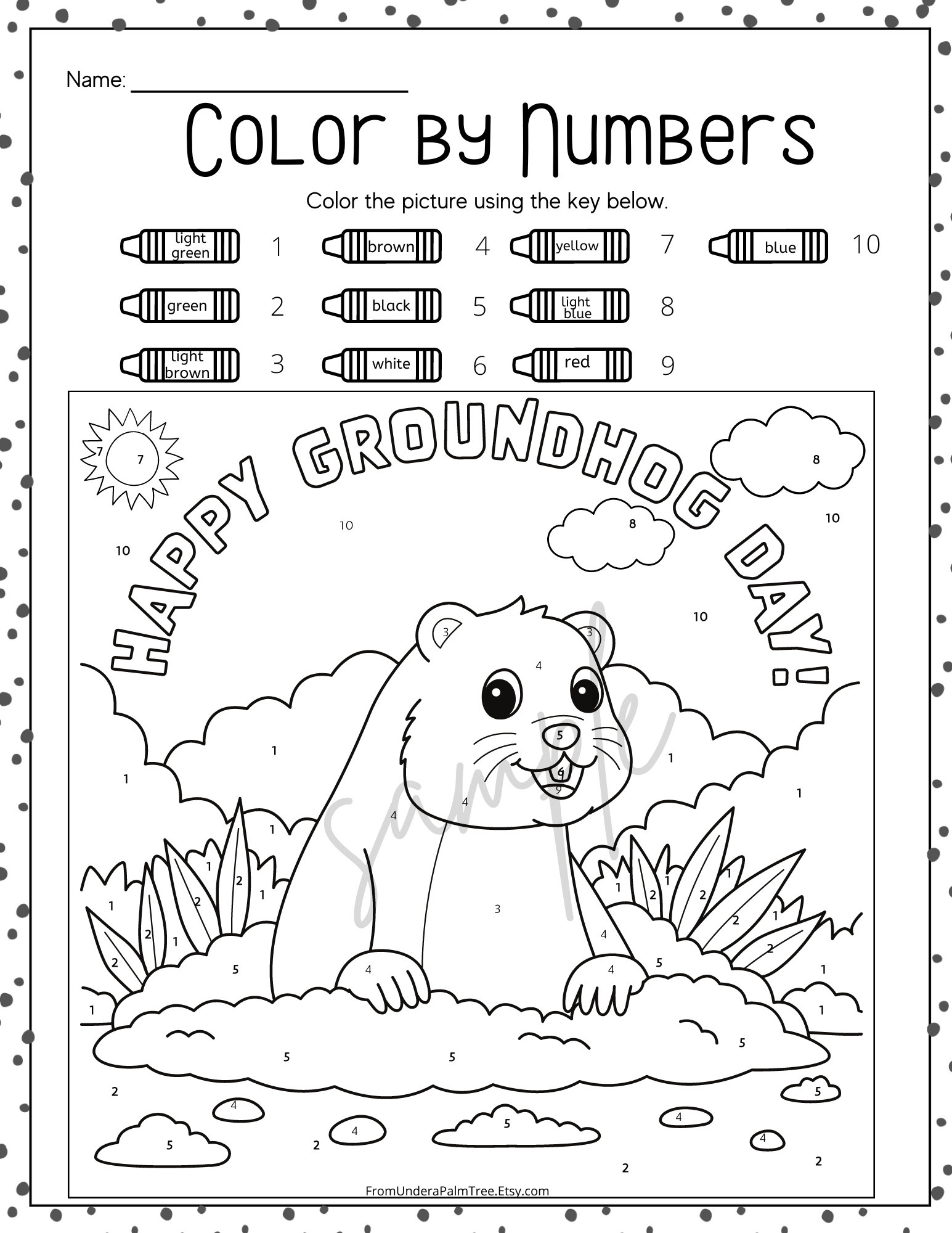 160 Groundhog Day Coloring Pages: Free Printables for a Fun Day 40