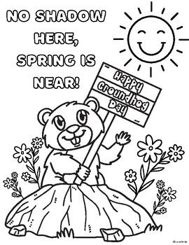 160 Groundhog Day Coloring Pages: Free Printables for a Fun Day 52