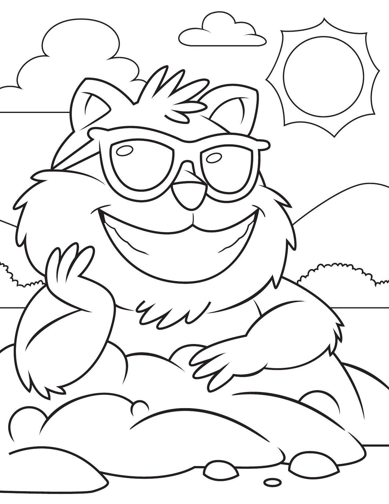 160 Groundhog Day Coloring Pages: Free Printables for a Fun Day 8