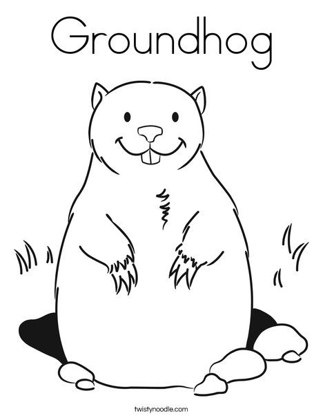 160 Groundhog Day Coloring Pages: Free Printables for a Fun Day 91