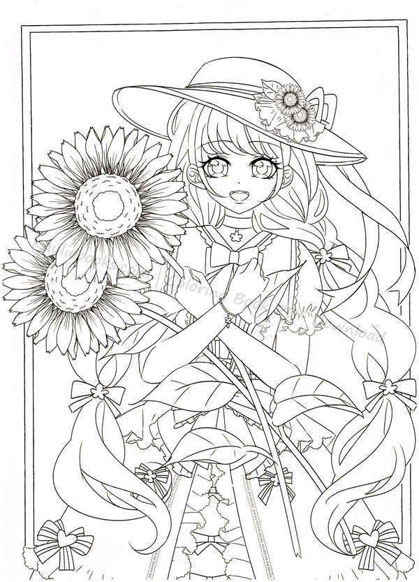 180+ Anime Coloring Pages: Dive into the World of Anime 13