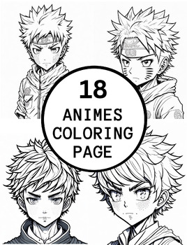 180+ Anime Coloring Pages: Dive into the World of Anime 162