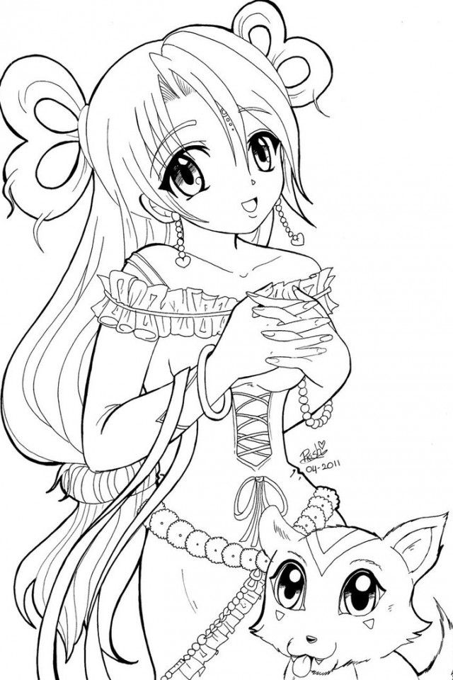 180+ Anime Coloring Pages: Dive into the World of Anime 174