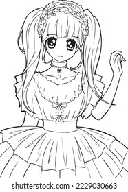 180+ Anime Coloring Pages: Dive into the World of Anime 175