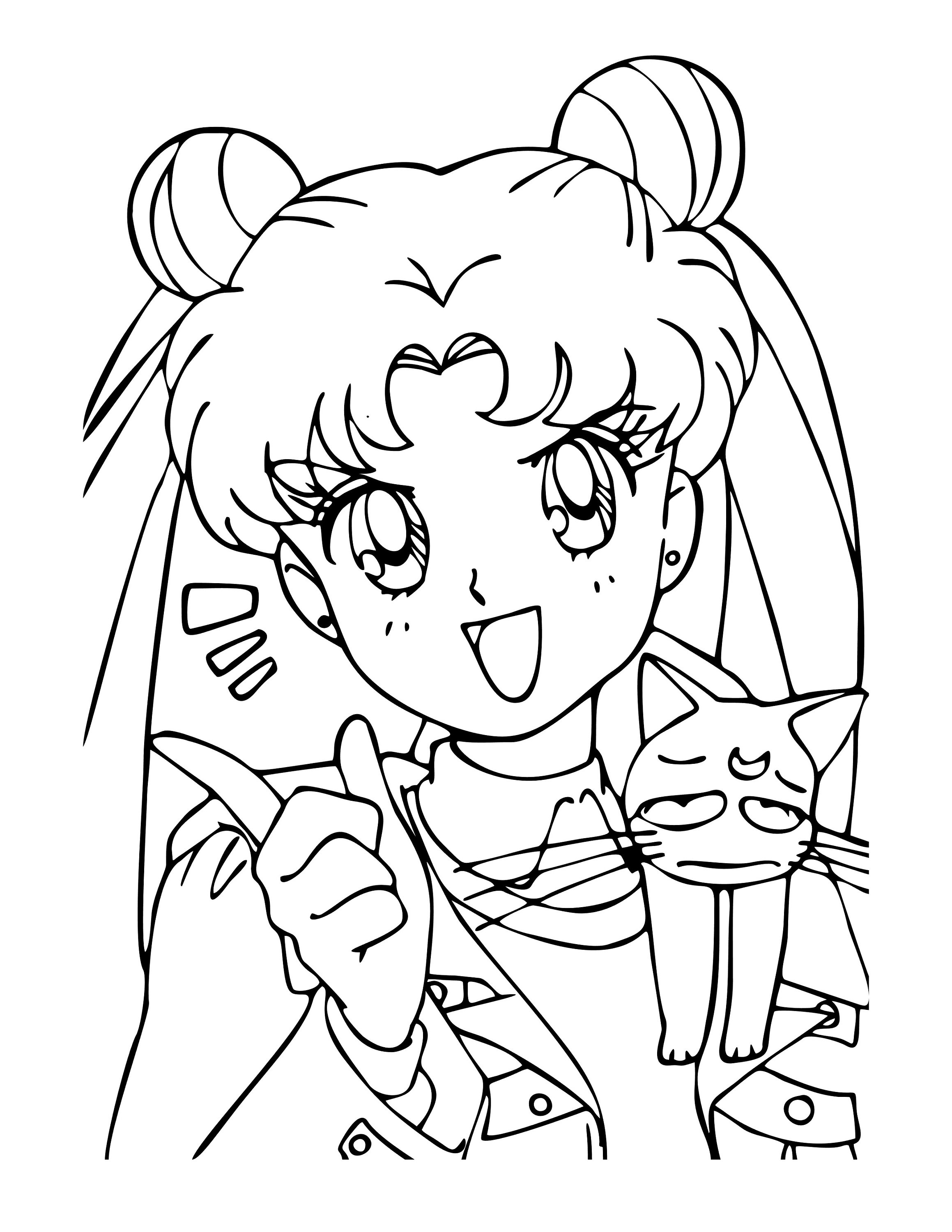 180+ Anime Coloring Pages: Dive into the World of Anime 4