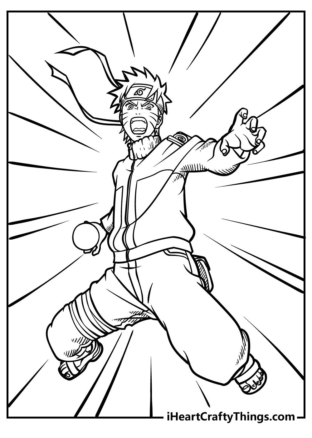 180+ Anime Coloring Pages: Dive into the World of Anime 63