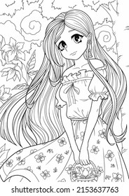 180+ Anime Coloring Pages: Dive into the World of Anime 73