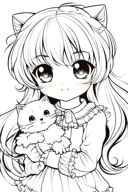 180+ Anime Coloring Pages: Dive into the World of Anime 84