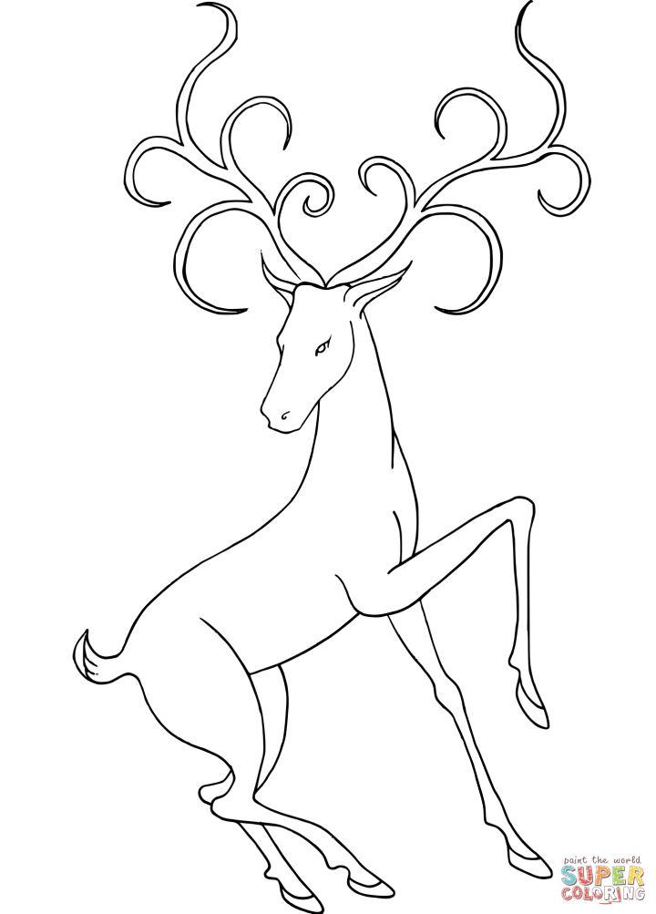 200+ Deer Coloring Pages for Adults: Explore Your Creativity 10