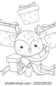 200+ Deer Coloring Pages for Adults: Explore Your Creativity 119