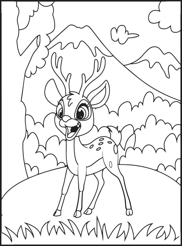 200+ Deer Coloring Pages for Adults: Explore Your Creativity 127