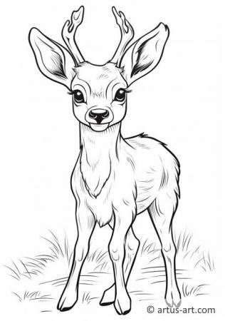 200+ Deer Coloring Pages for Adults: Explore Your Creativity 139