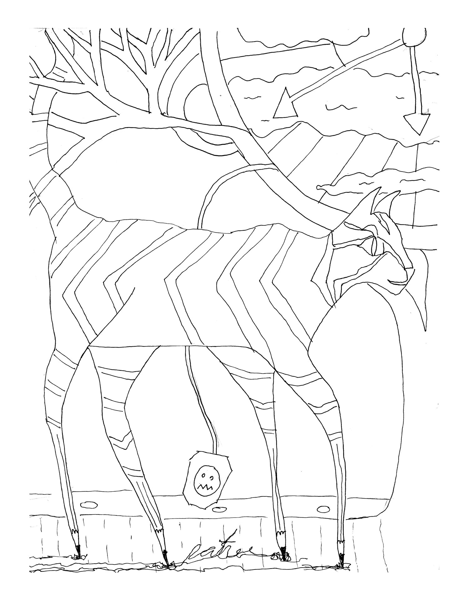 200+ Deer Coloring Pages for Adults: Explore Your Creativity 14