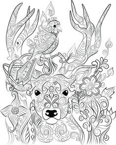 200+ Deer Coloring Pages for Adults: Explore Your Creativity 140