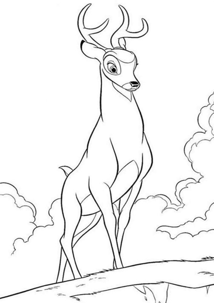 200+ Deer Coloring Pages for Adults: Explore Your Creativity 141