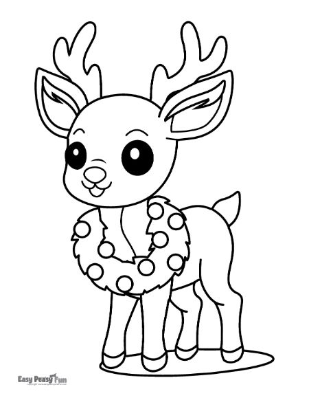 200+ Deer Coloring Pages for Adults: Explore Your Creativity 19