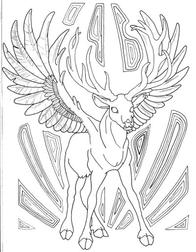 200+ Deer Coloring Pages for Adults: Explore Your Creativity 190
