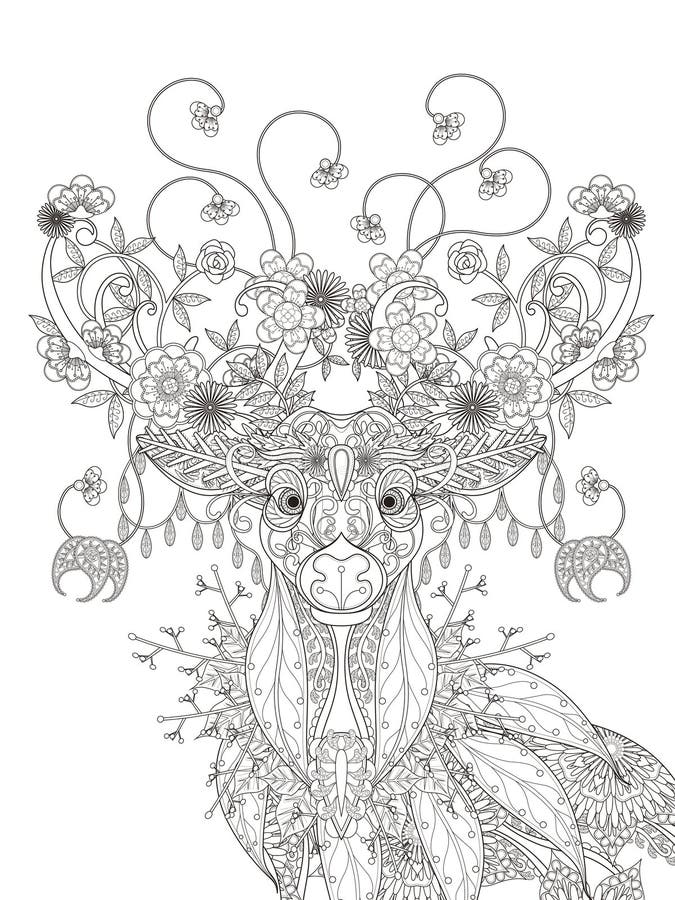 200+ Deer Coloring Pages for Adults: Explore Your Creativity 192