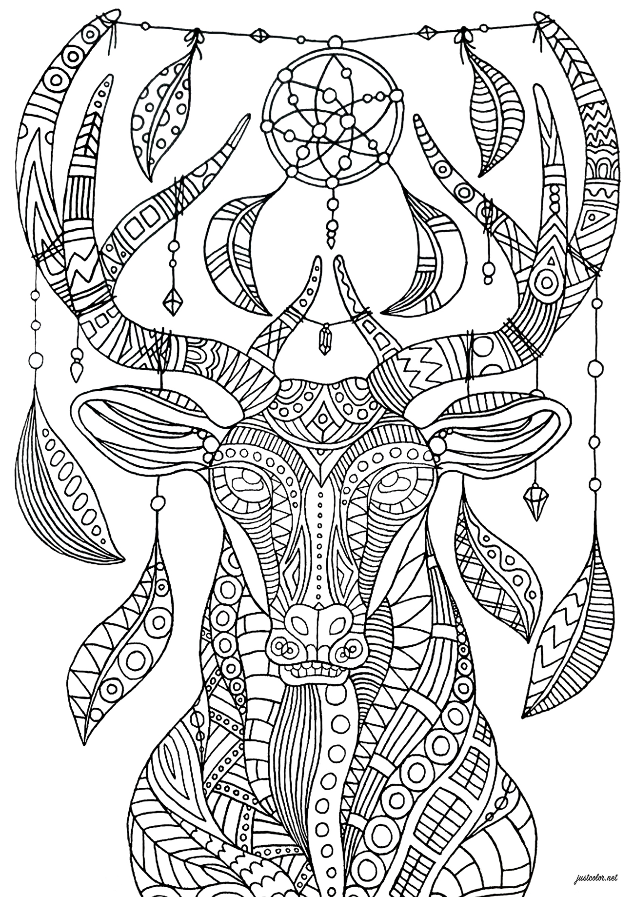 200+ Deer Coloring Pages for Adults: Explore Your Creativity 198