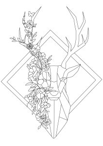 200+ Deer Coloring Pages for Adults: Explore Your Creativity 3