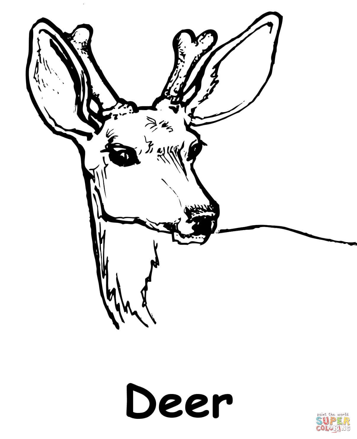 200+ Deer Coloring Pages for Adults: Explore Your Creativity 45