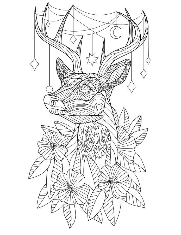 200+ Deer Coloring Pages for Adults: Explore Your Creativity 60