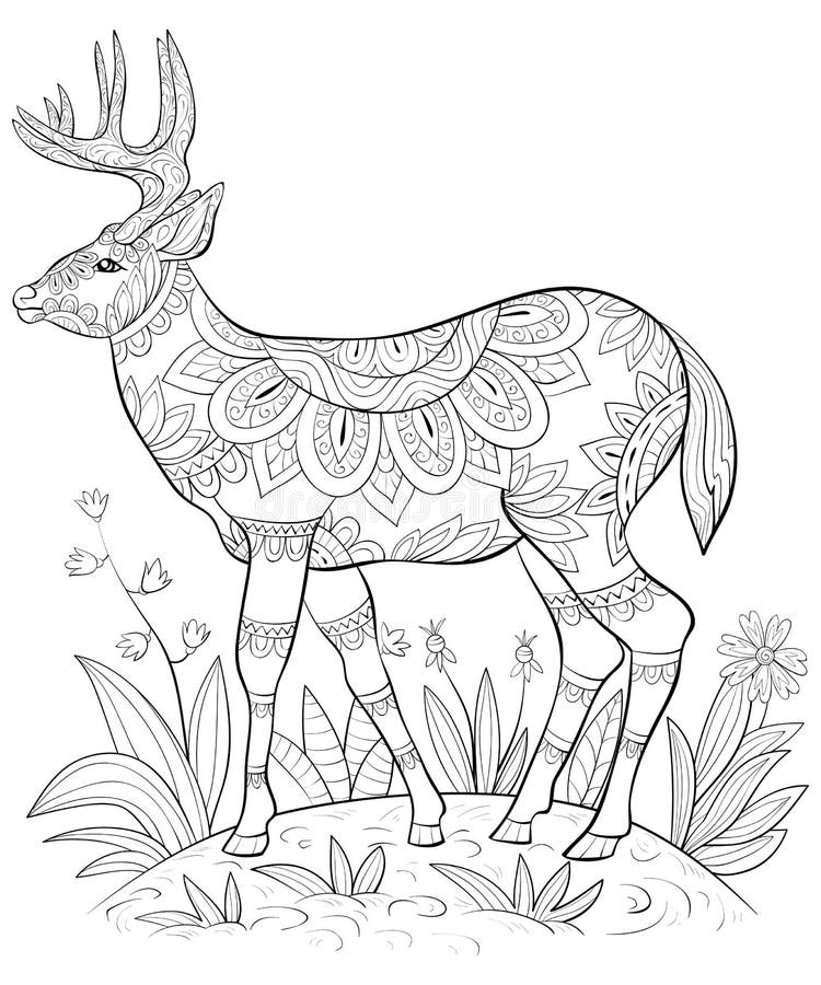 200+ Deer Coloring Pages for Adults: Explore Your Creativity 88