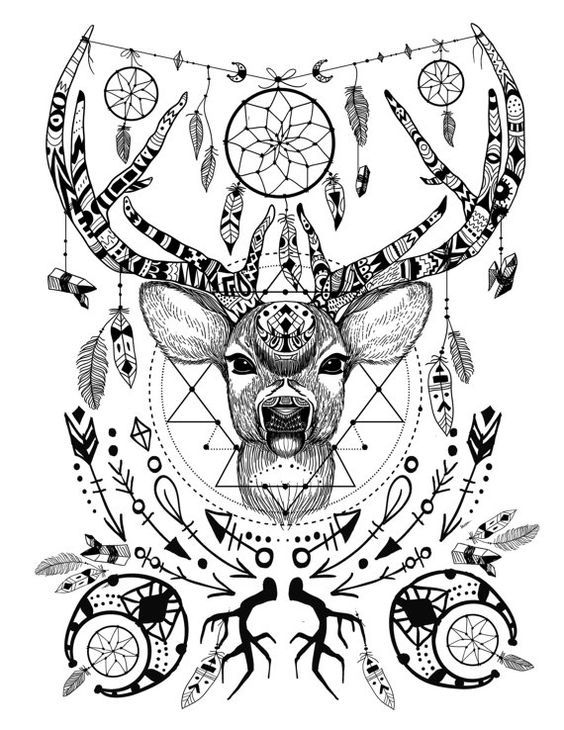 200+ Deer Coloring Pages for Adults: Explore Your Creativity 93