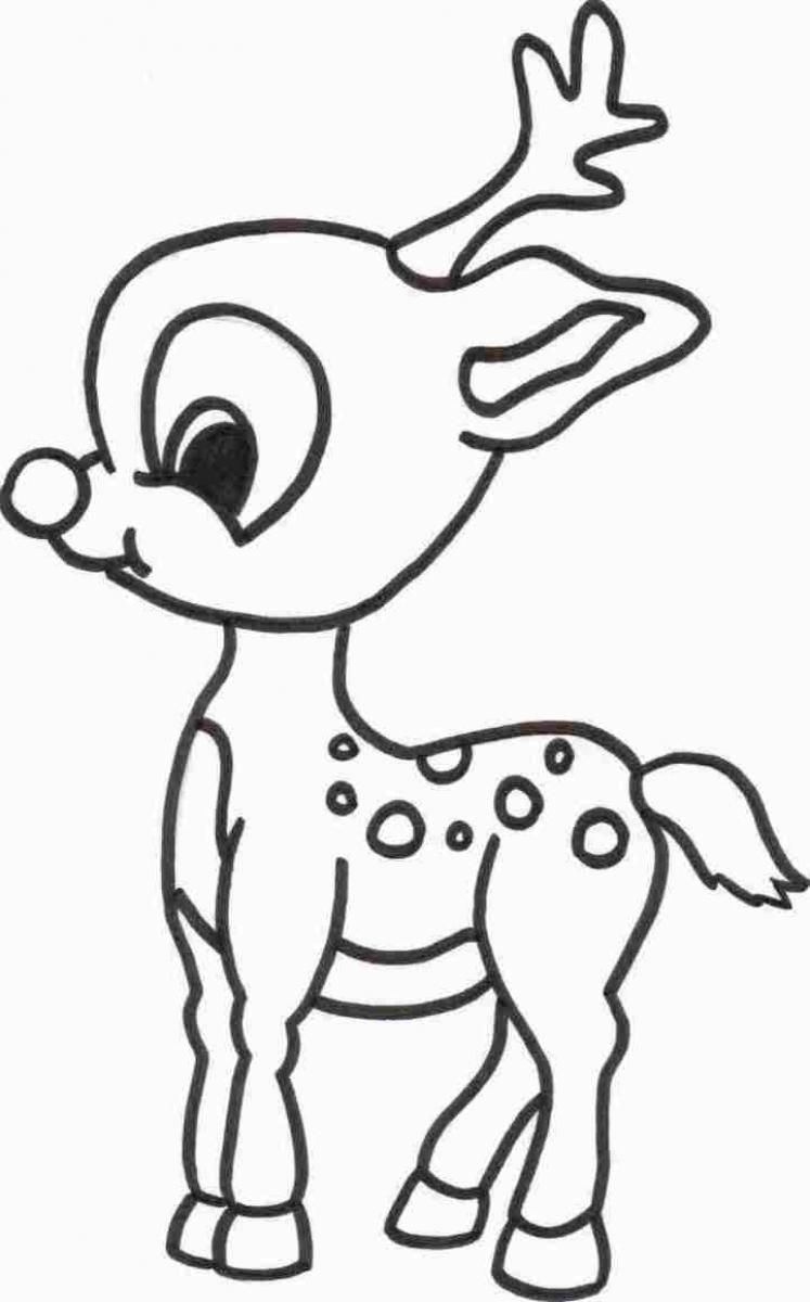 200+ Deer Coloring Pages for Adults: Explore Your Creativity 98