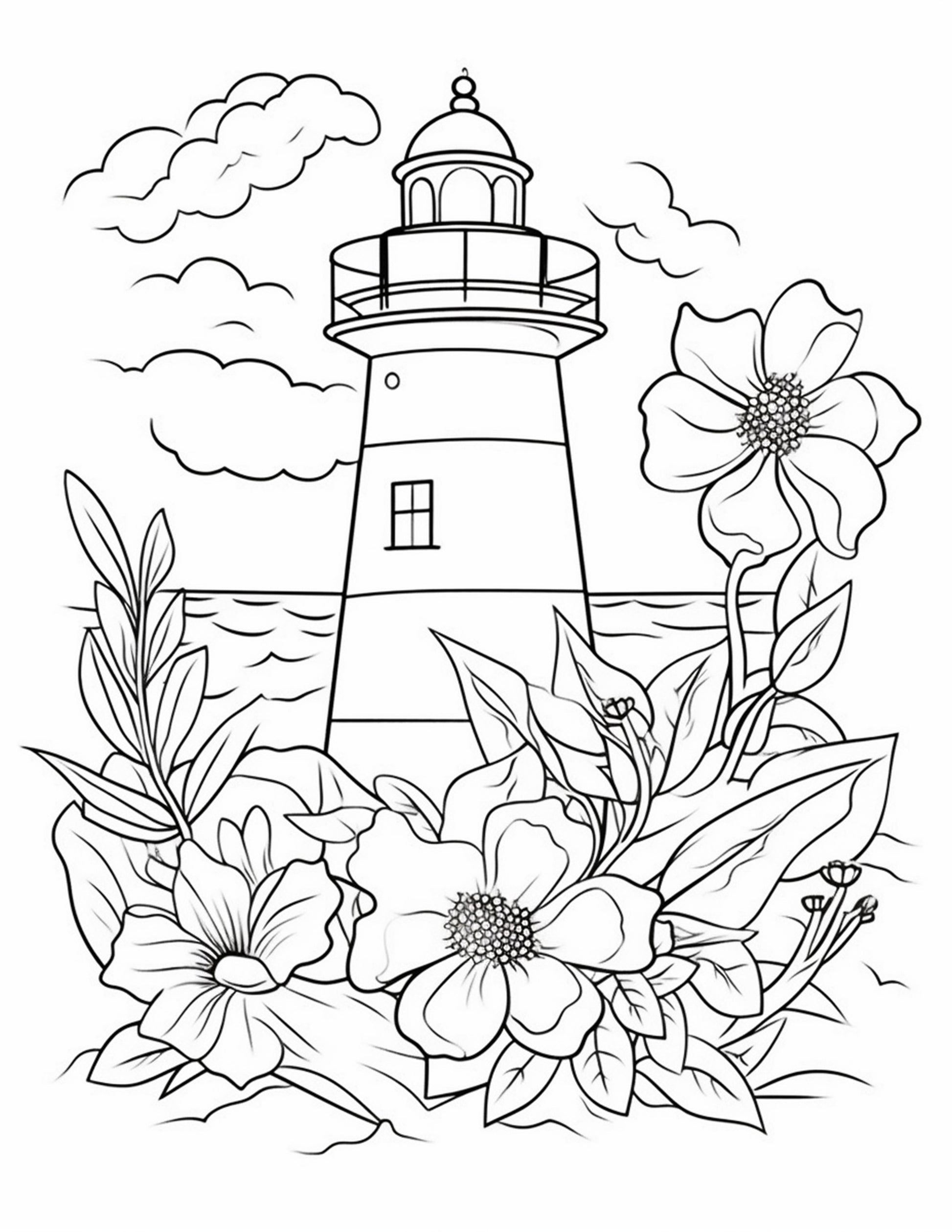 45 Roses Coloring Pages for Adult Free Printable 109