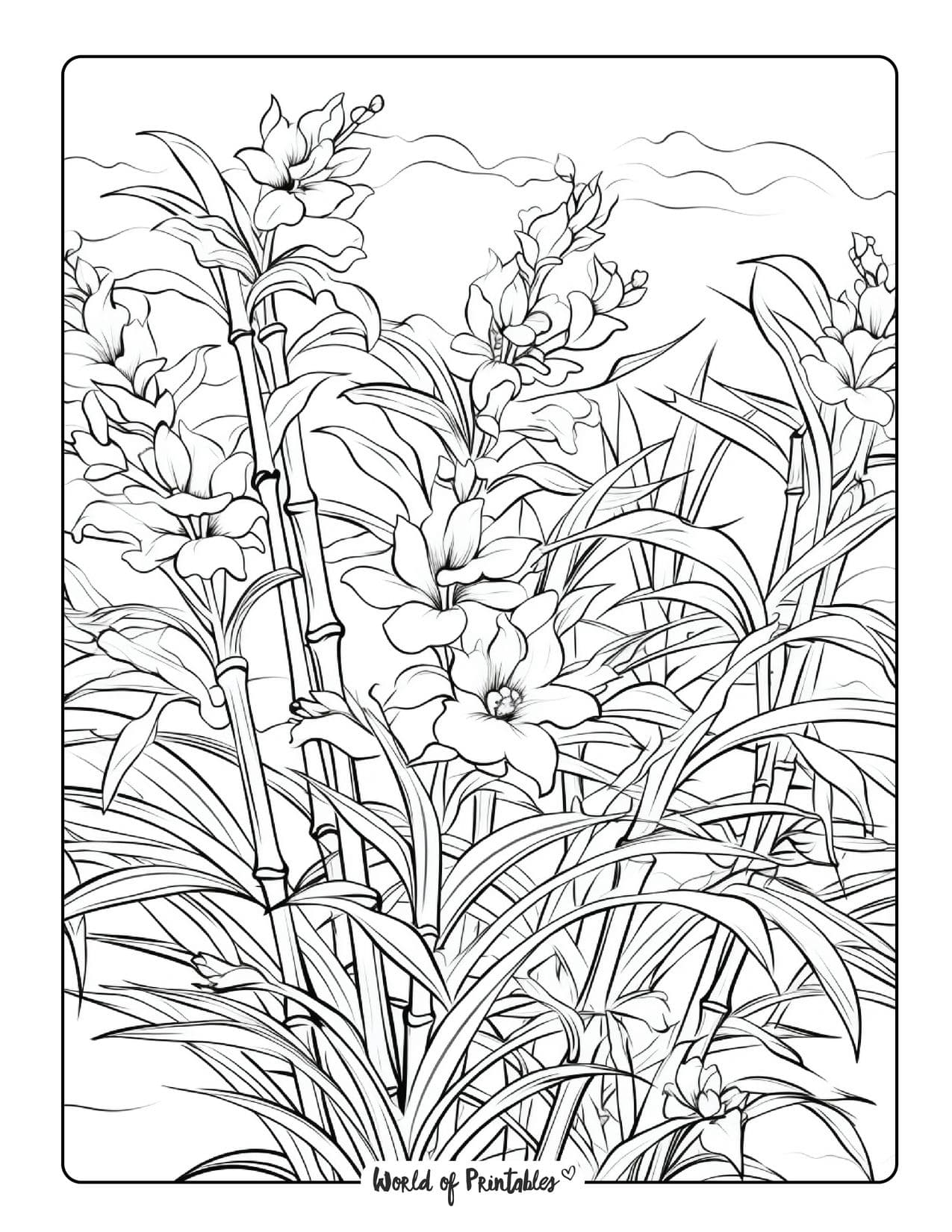 45 Roses Coloring Pages for Adult Free Printable 118