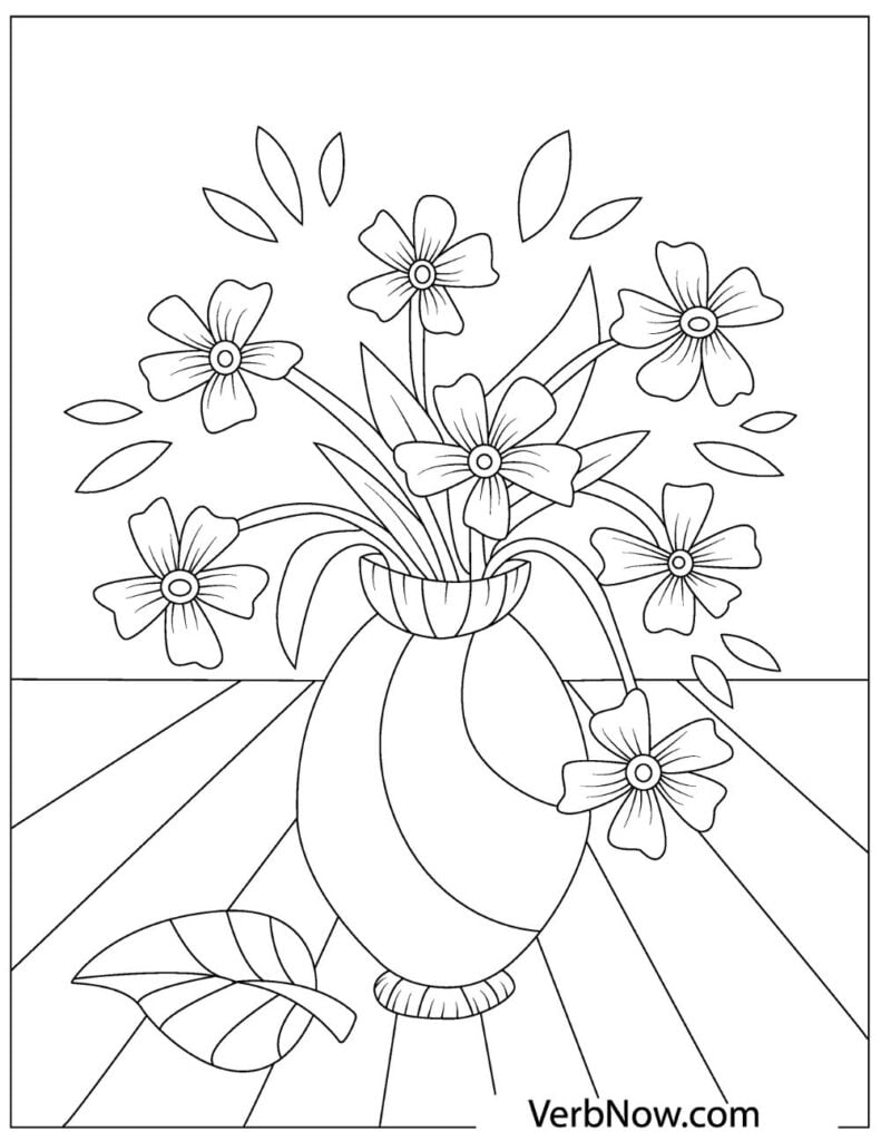 45 Roses Coloring Pages for Adult Free Printable 12