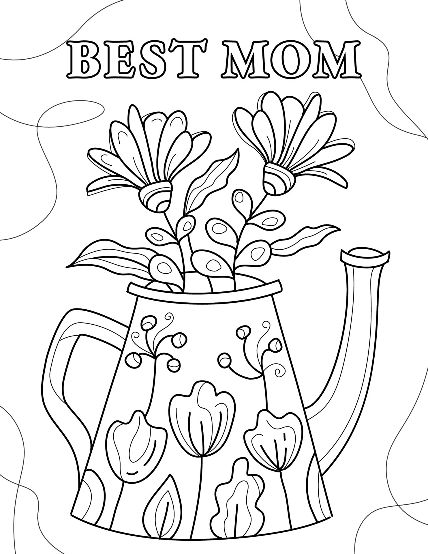 45 Roses Coloring Pages for Adult Free Printable 124