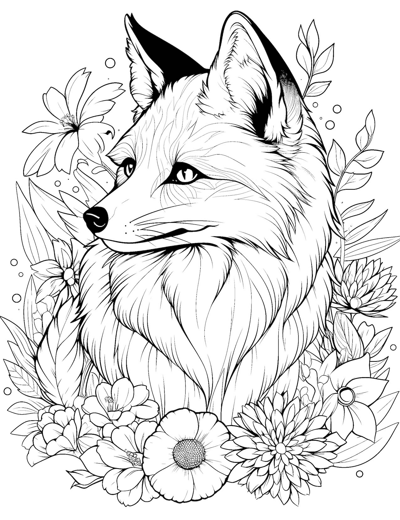 45 Roses Coloring Pages for Adult Free Printable 155