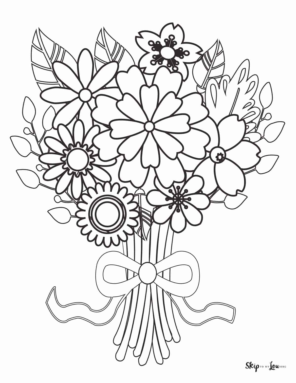 45 Roses Coloring Pages for Adult Free Printable 35