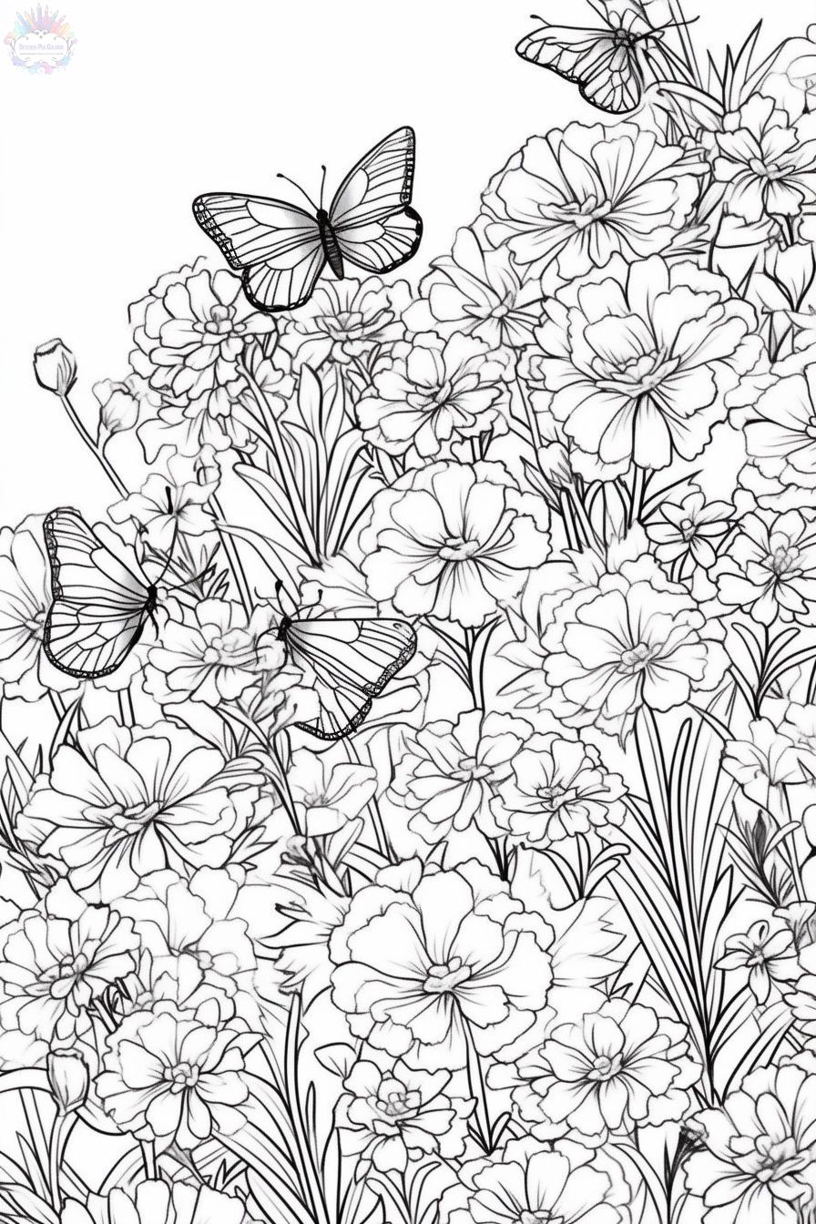 45 Roses Coloring Pages for Adult Free Printable 55