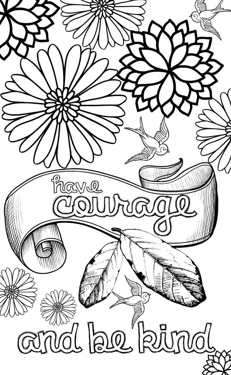 45 Roses Coloring Pages for Adult Free Printable 68