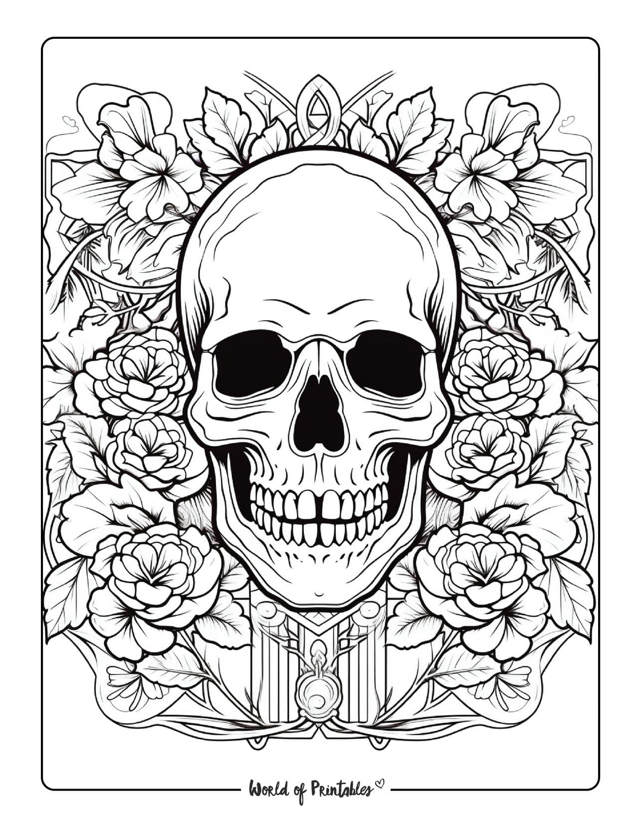 45 Roses Coloring Pages for Adult Free Printable 71