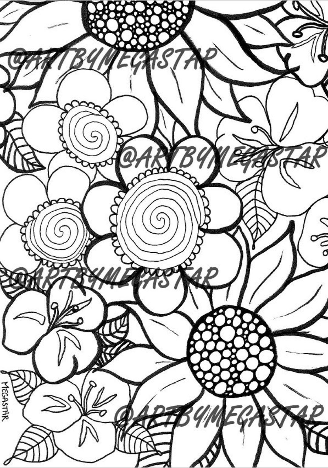 45 Roses Coloring Pages for Adult Free Printable 78