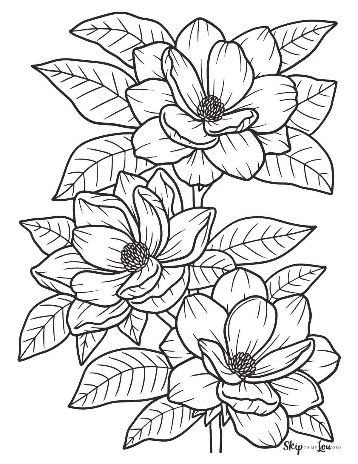 45 Roses Coloring Pages for Adult Free Printable 81