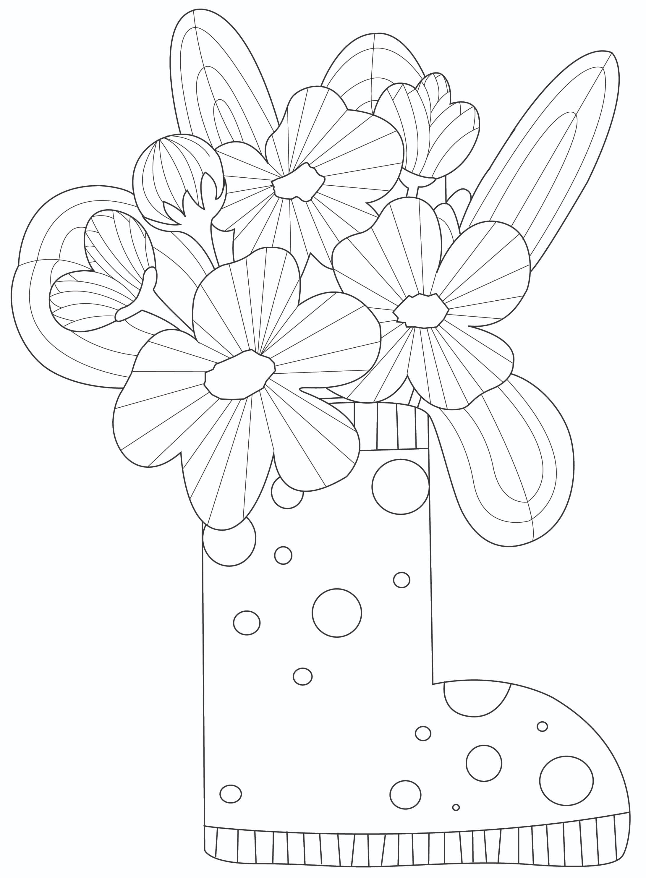 45 Roses Coloring Pages for Adult Free Printable 88